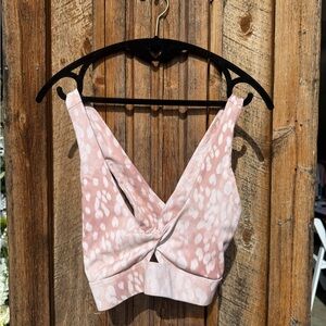 Fabletics Pink Sports Bra